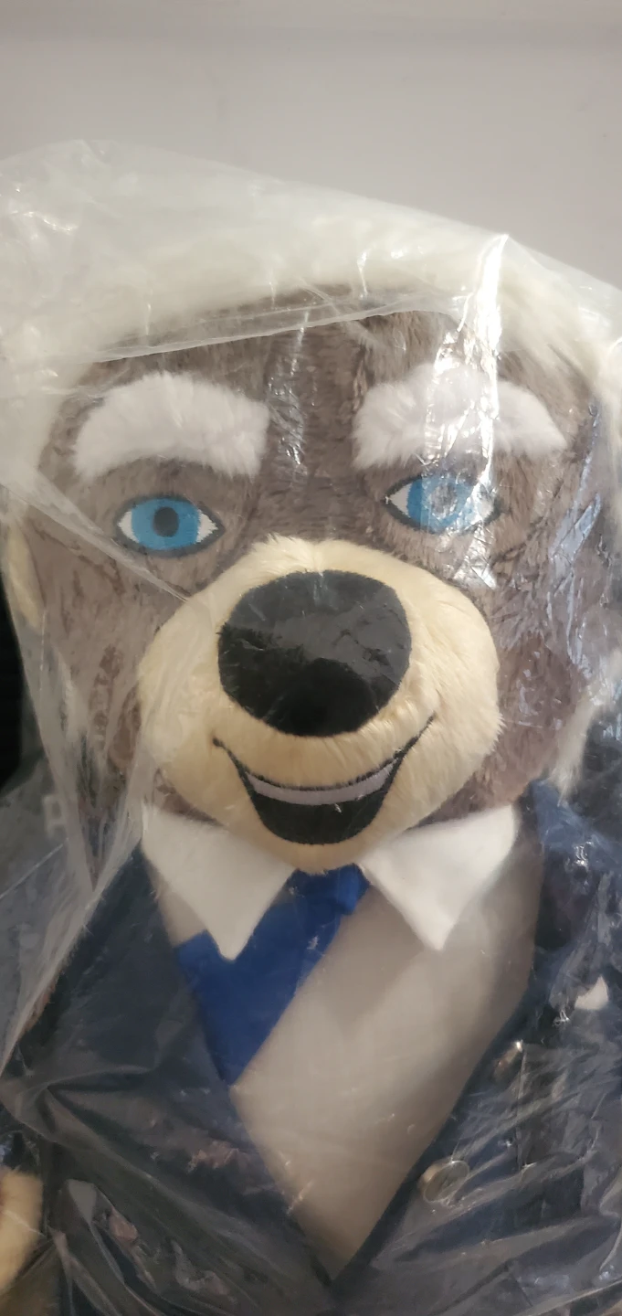 BIDEY BEAR New Plush Animal Toy in Suit - photo 3