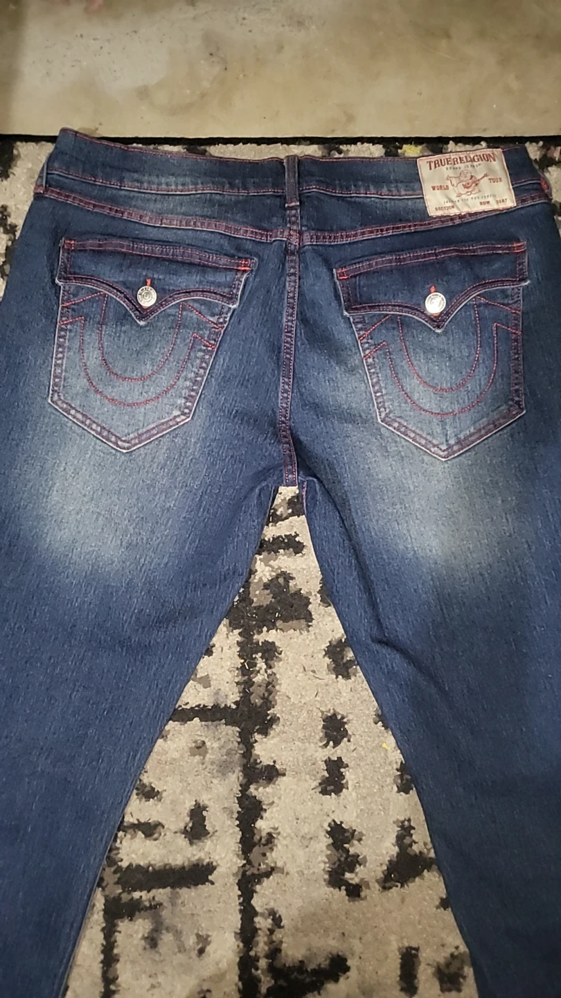 True Religion Ricky Relaxed Straight Jeans