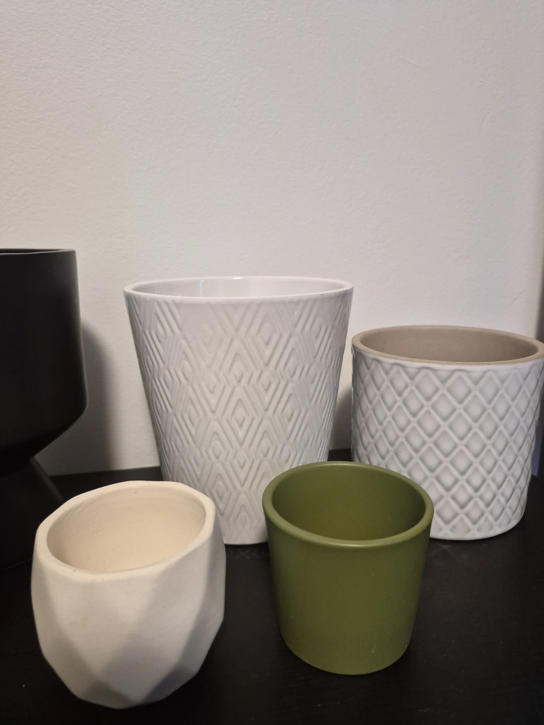 Set of Assorted Decorative Ceramic Plant Pots - photo 4