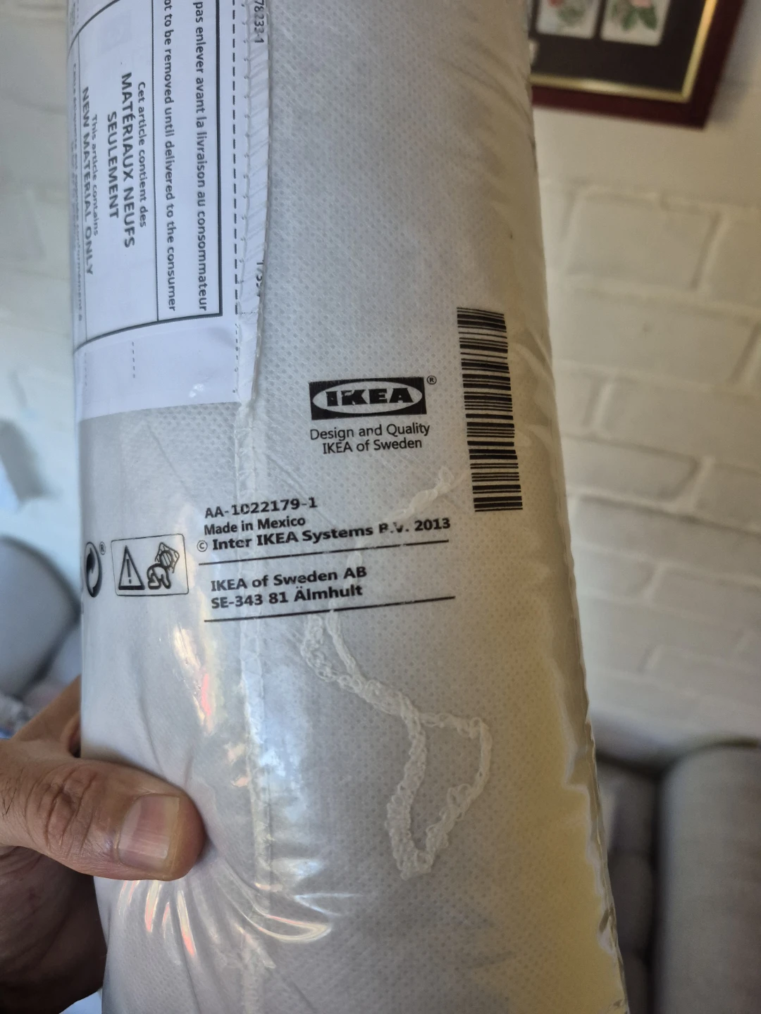 4 IKEA SLÅN Standard Pillows brand new - photo 3
