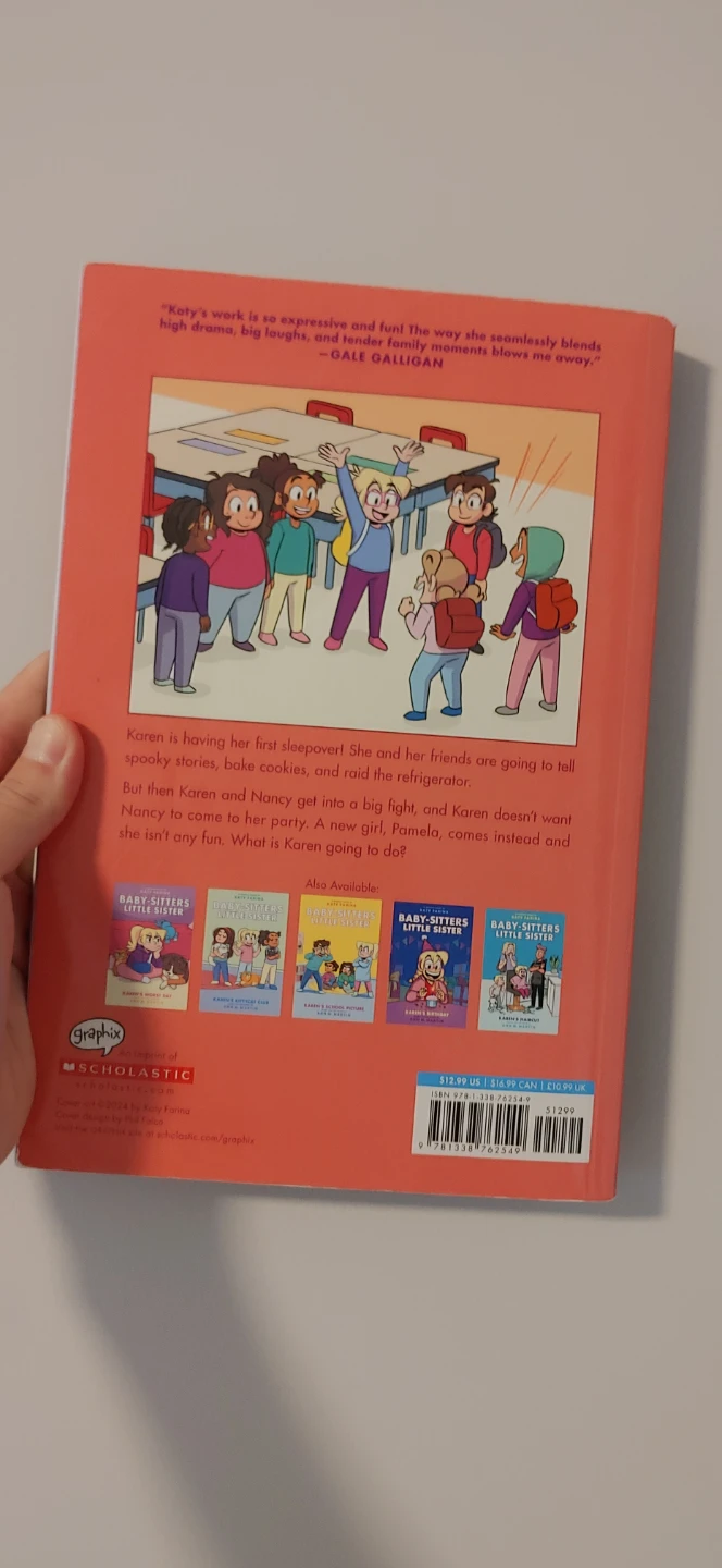 Baby-Sitters Little Sister: Karen's Sleepover Graphic Novel - photo 3