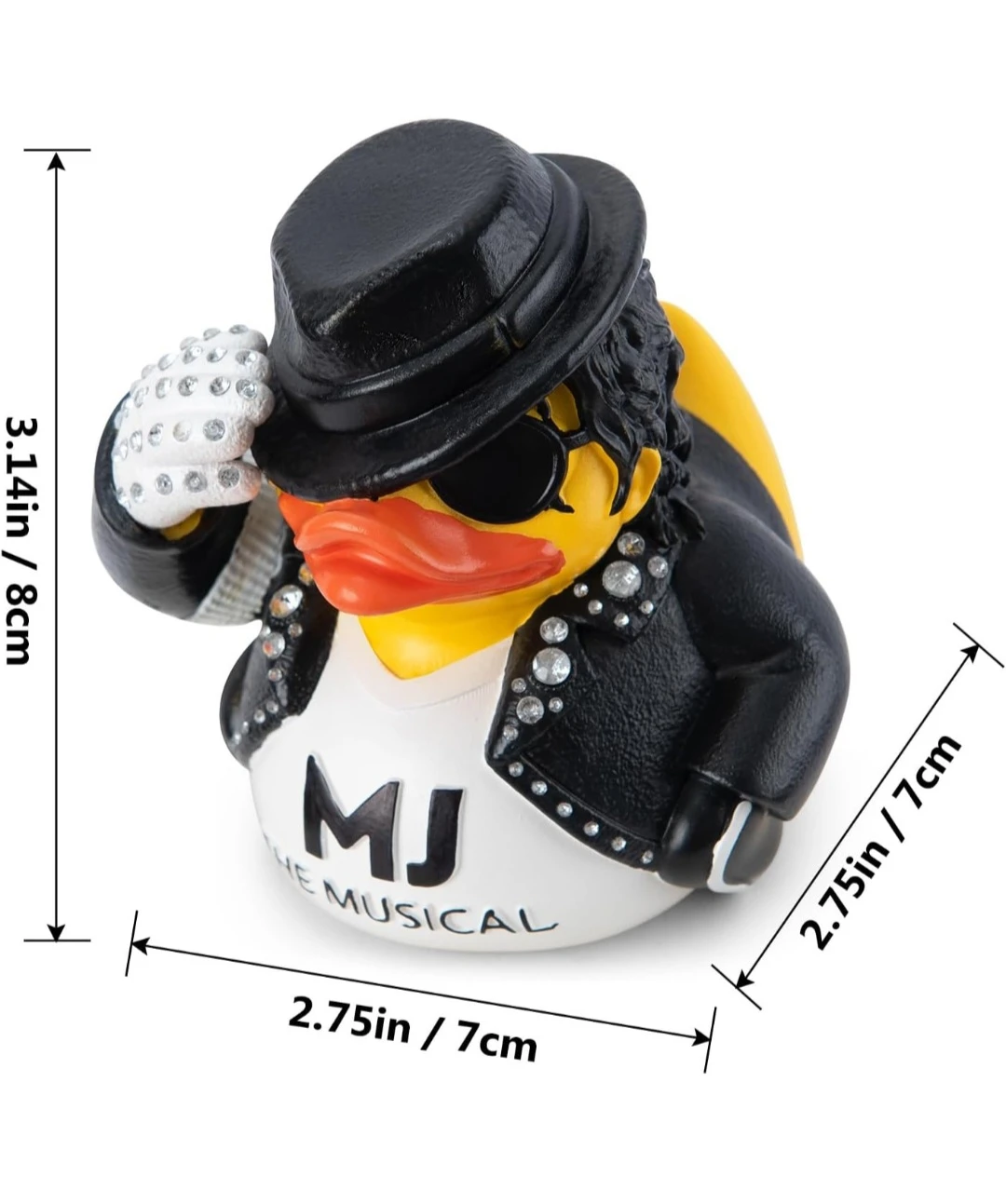 MJ The Musical Michael Jackson Rubber Duck Statue - photo 3