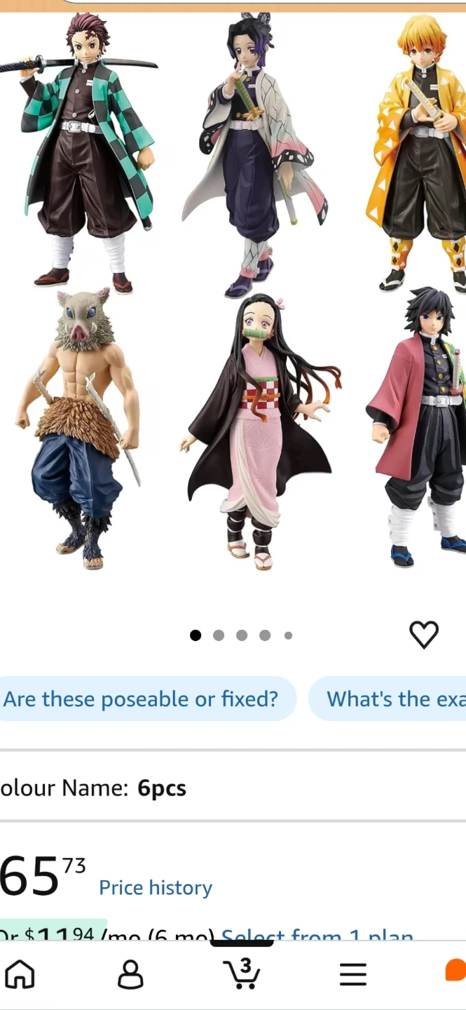 Demon Slayer 6-piece Figure Set - photo 4