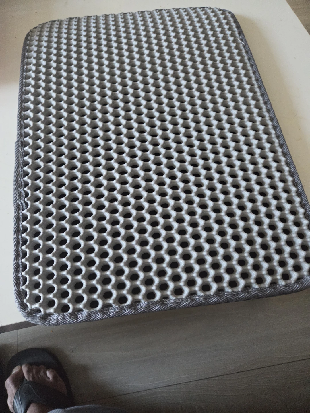 Grey Non-Slip Cat Litter Mat - photo 5