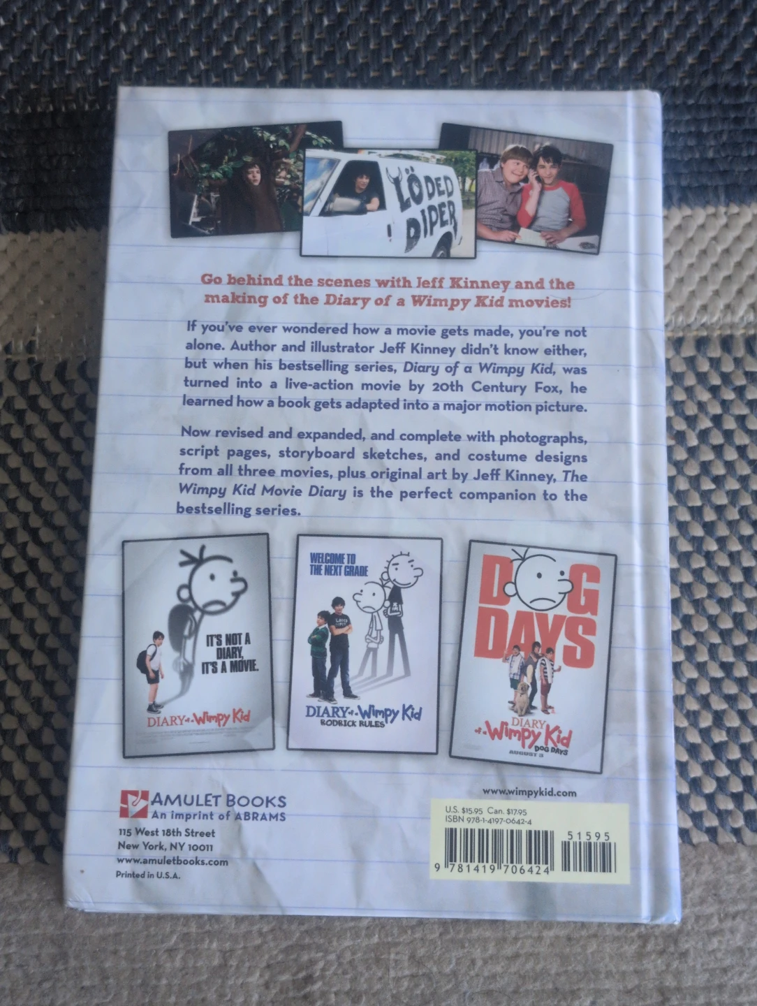 The Wimpy Kid Movie Diary by Jeff Kinney - photo 2