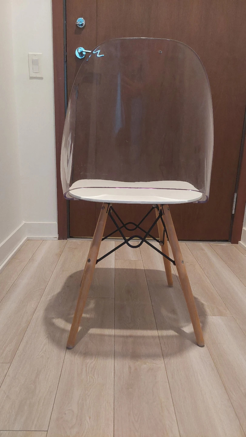 Eiffel chair - Clear Acrylic Eames-Style Dining Chair - photo 5