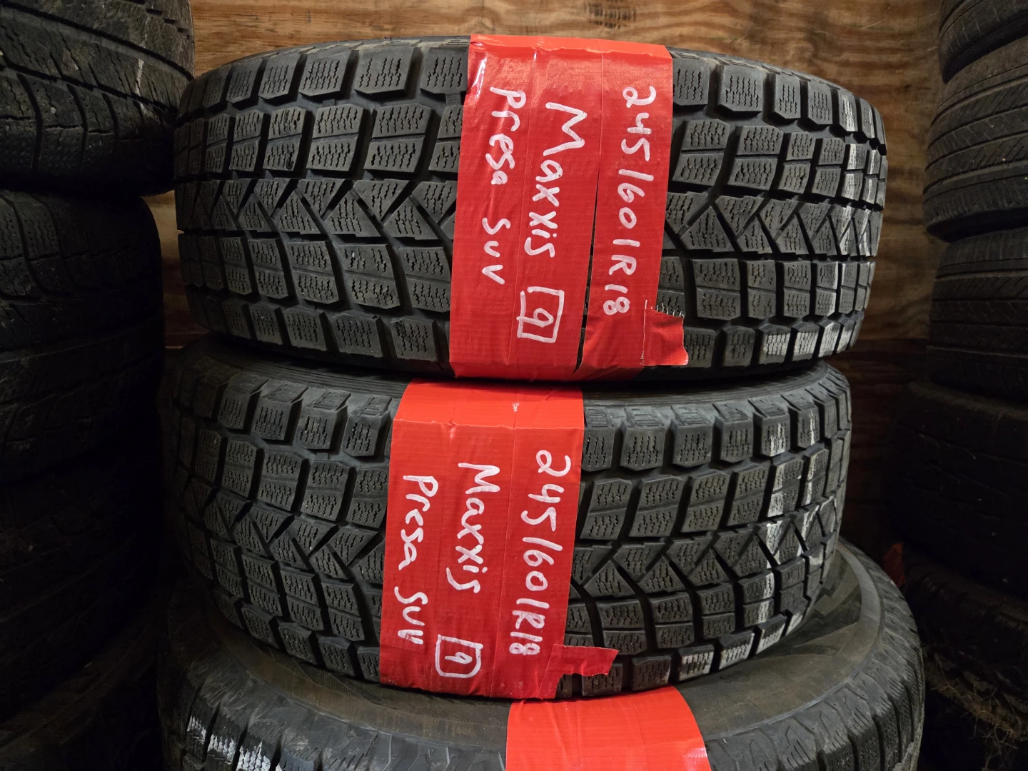 2 Maxxis Presa SUV Tires 245/60R18