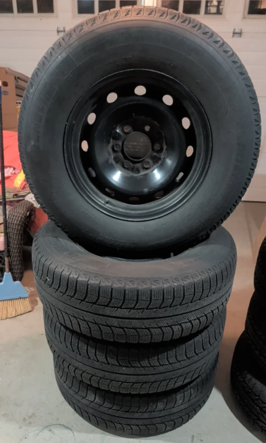 17" Steel Rims & Michelin Tires (Fits Ford F-150 / Expedition)