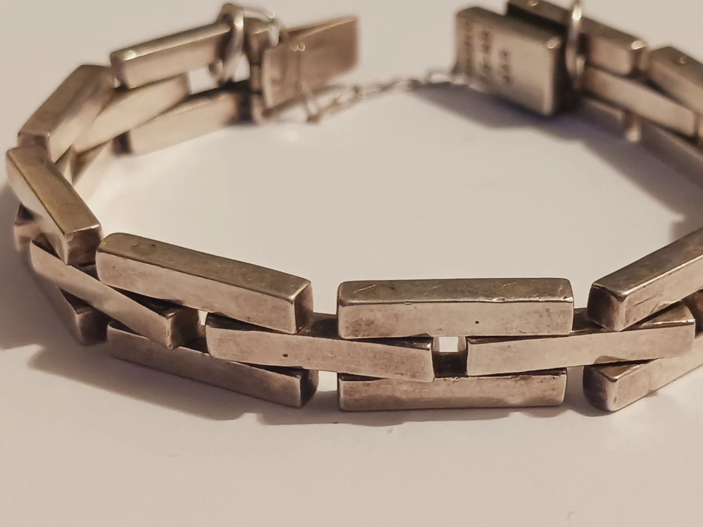 TAXCO MEXICO 925 Sterling Silver Link Bracelet