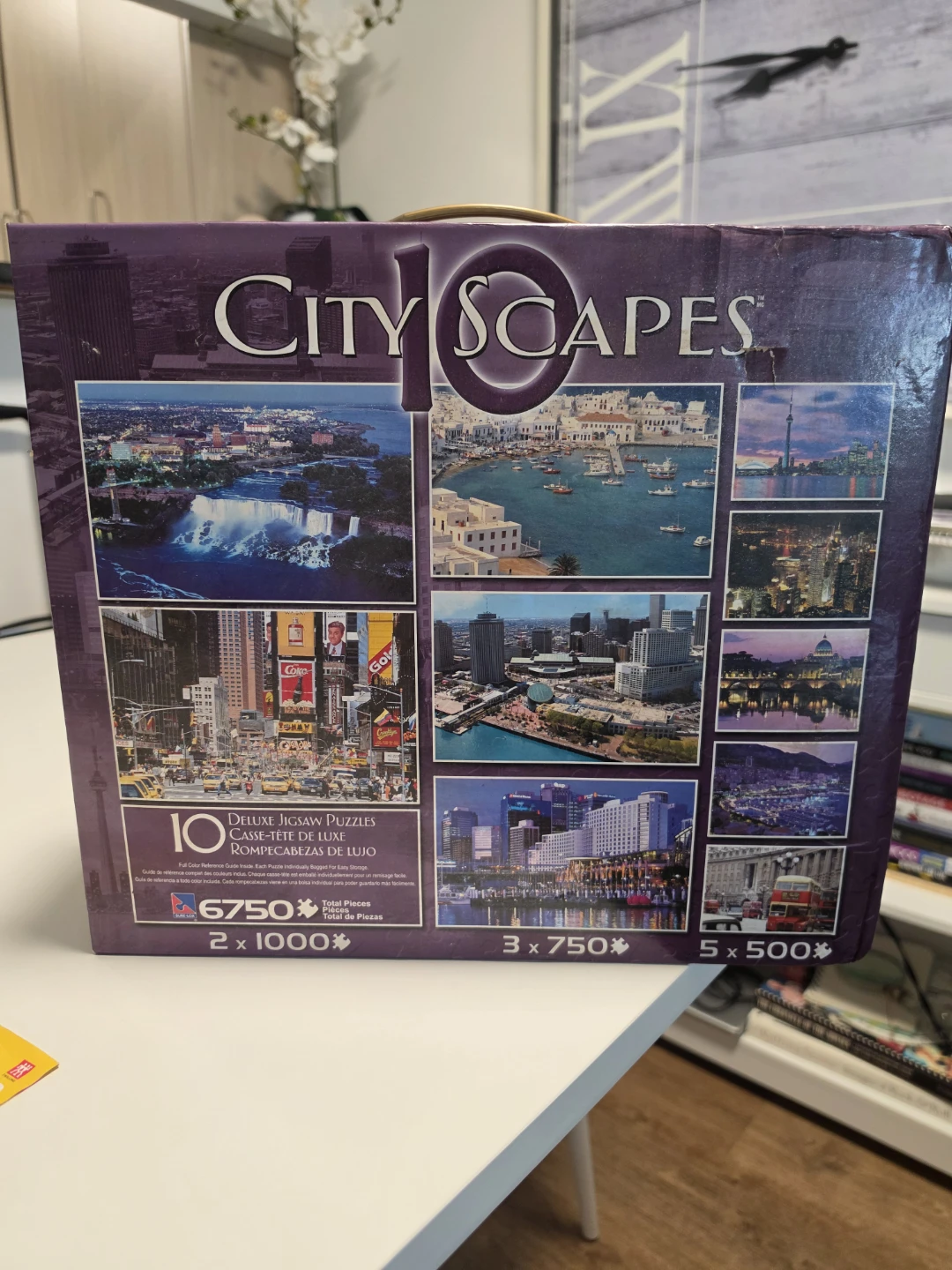 City Scapes 10 Deluxe Jigsaw Puzzles