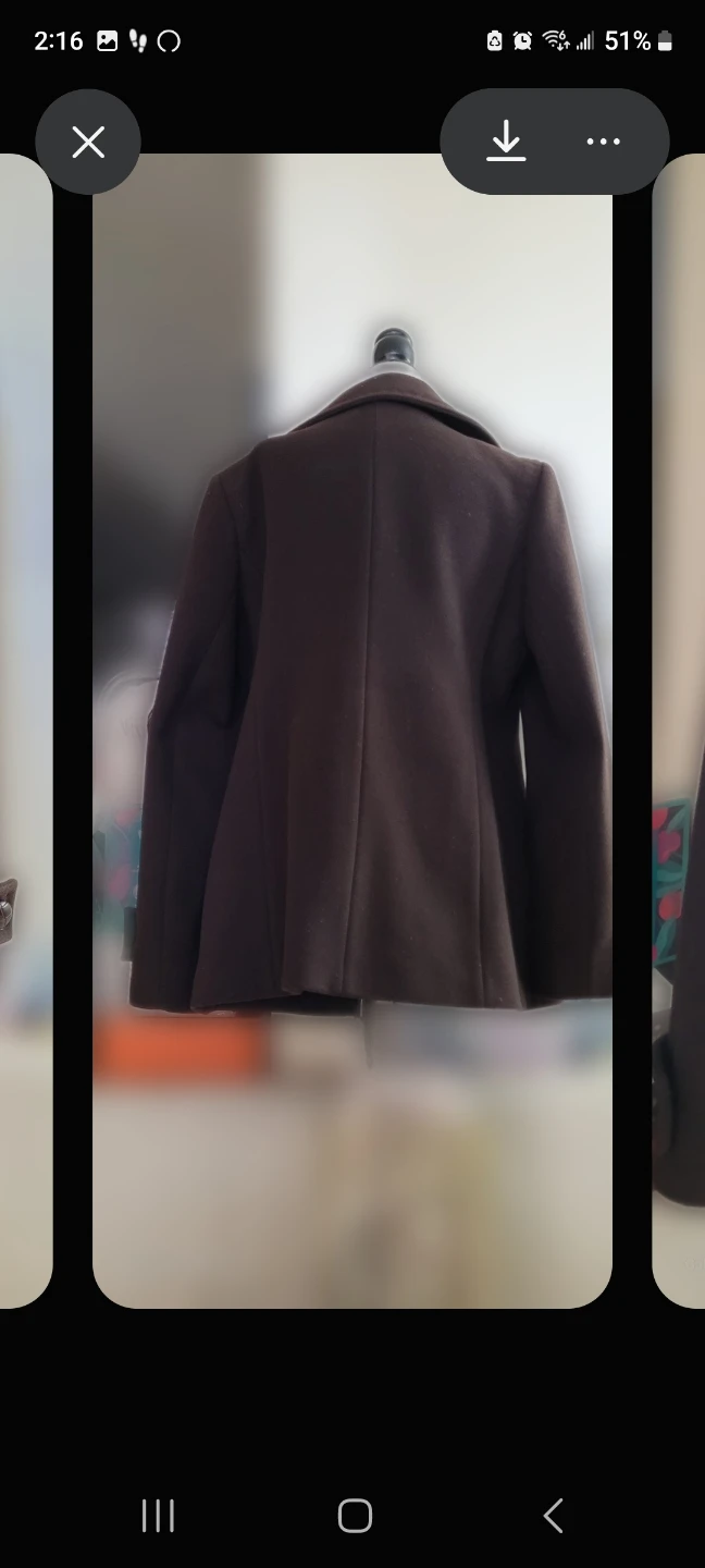 Gorgeous wool, cashmere Peacoat from Babaton Aritzia - photo 2