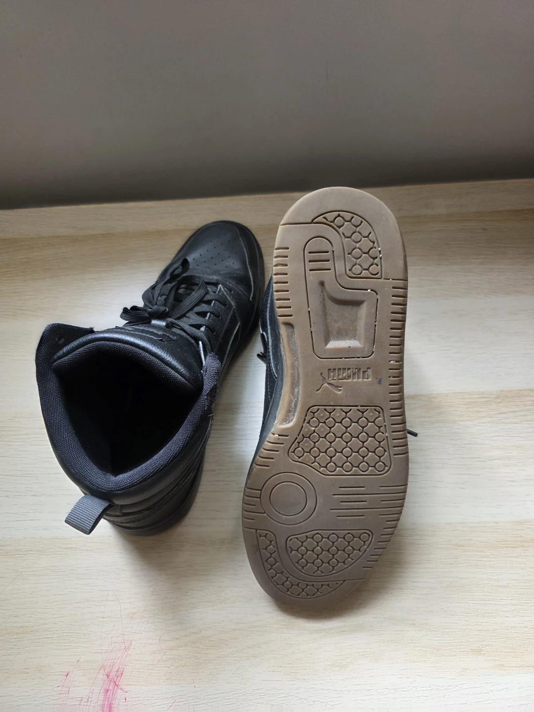 Puma Black High-Top Sneakers - photo 3