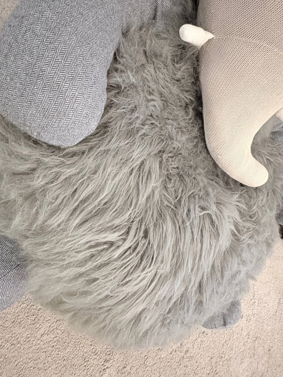 Elephant character kids' plush chair - photo 3