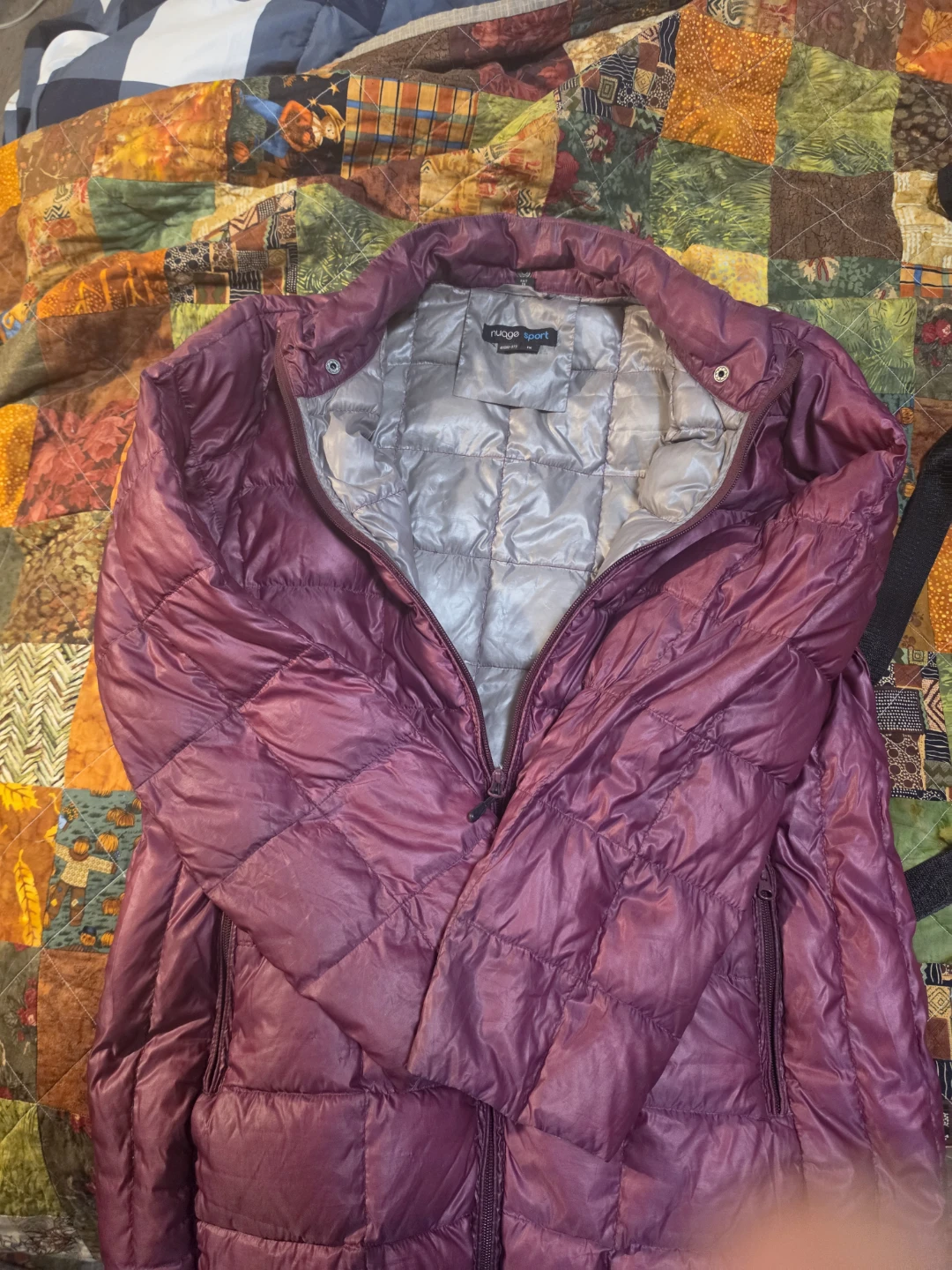 Nuage Sport Lightweight Puffer Jacket - Purple - photo 4