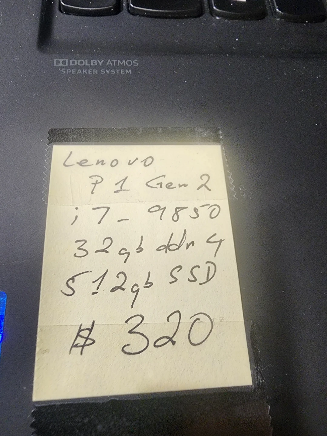 Lenovo ThinkPad P1 Gen 2 Laptop - photo 2