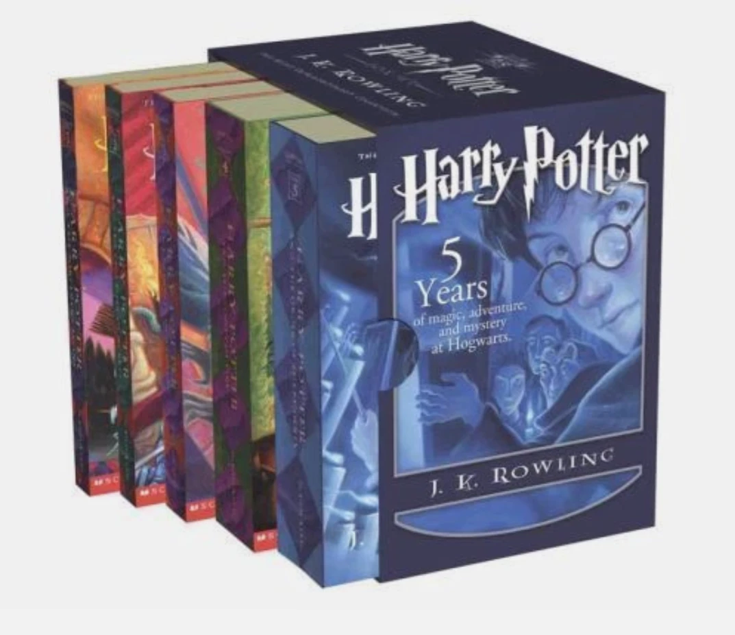 Harry Potter Paperback Books 1 to 5 Complete Collection