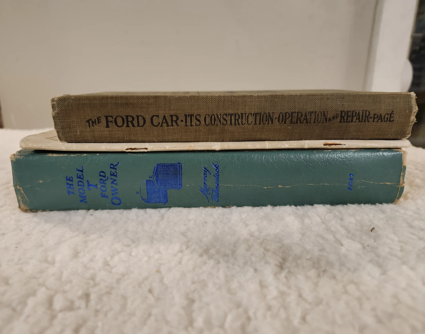 3 Vintage Ford Model T Books