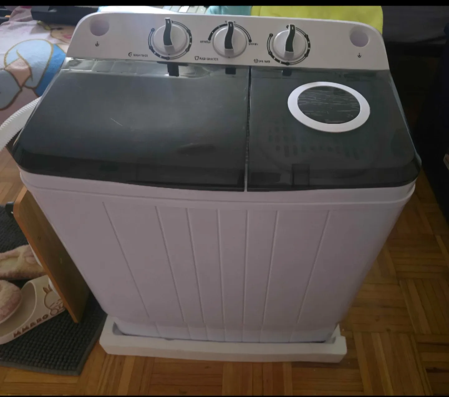 17.6 Ibs Portable Twin Tub Washing Machine - 11 Ib
