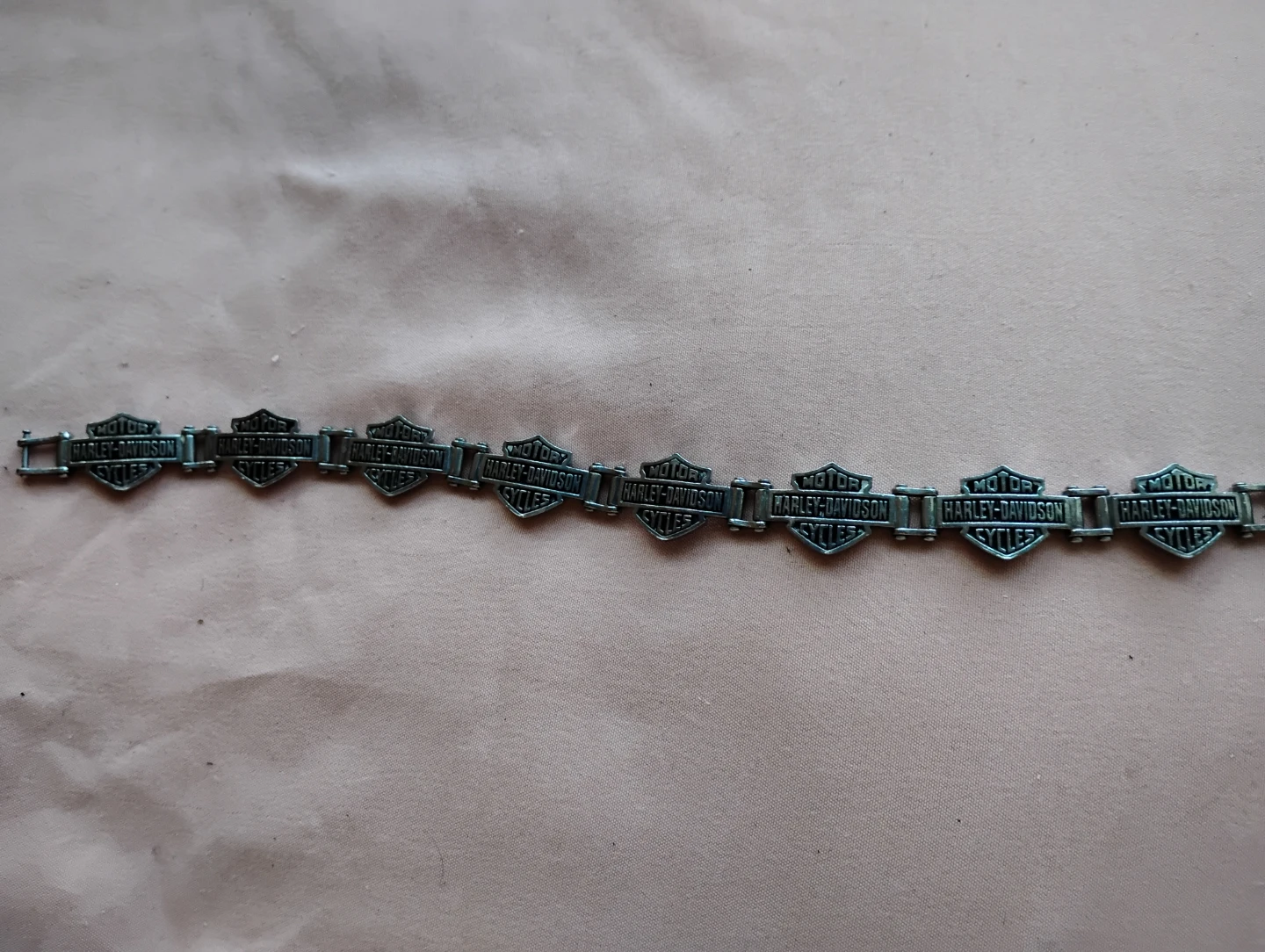 Harley Davidson logos bracelet  SIZE "8 - photo 5