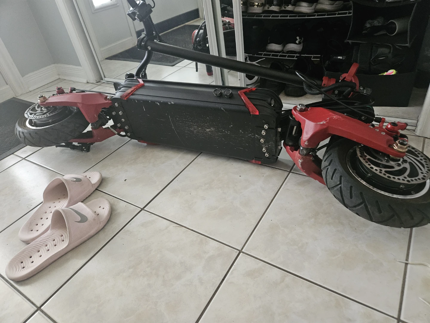 vseex 10 modded 75 km/h 3kw power e scooter - photo 2