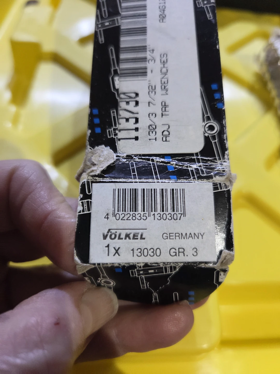 Volkel Adjustable Tap Wrench No. 3 - photo 2