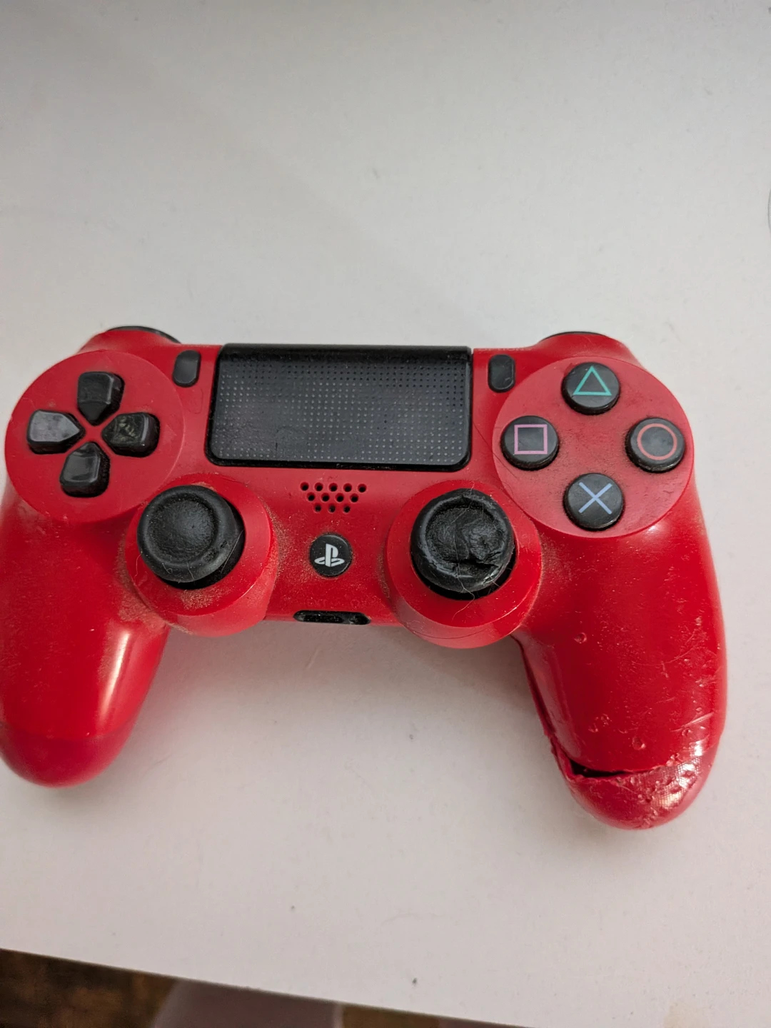 Red PlayStation 4 DualShock 4 Wireless Controller - photo 4