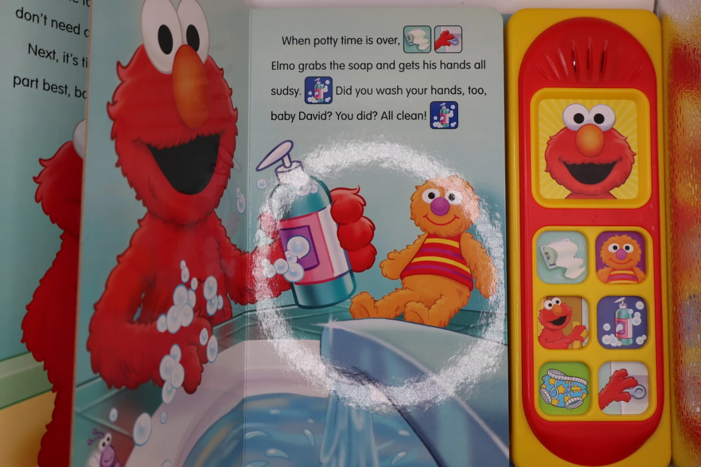Sesame Street Potty Time with Elmo Sound Book - photo 2