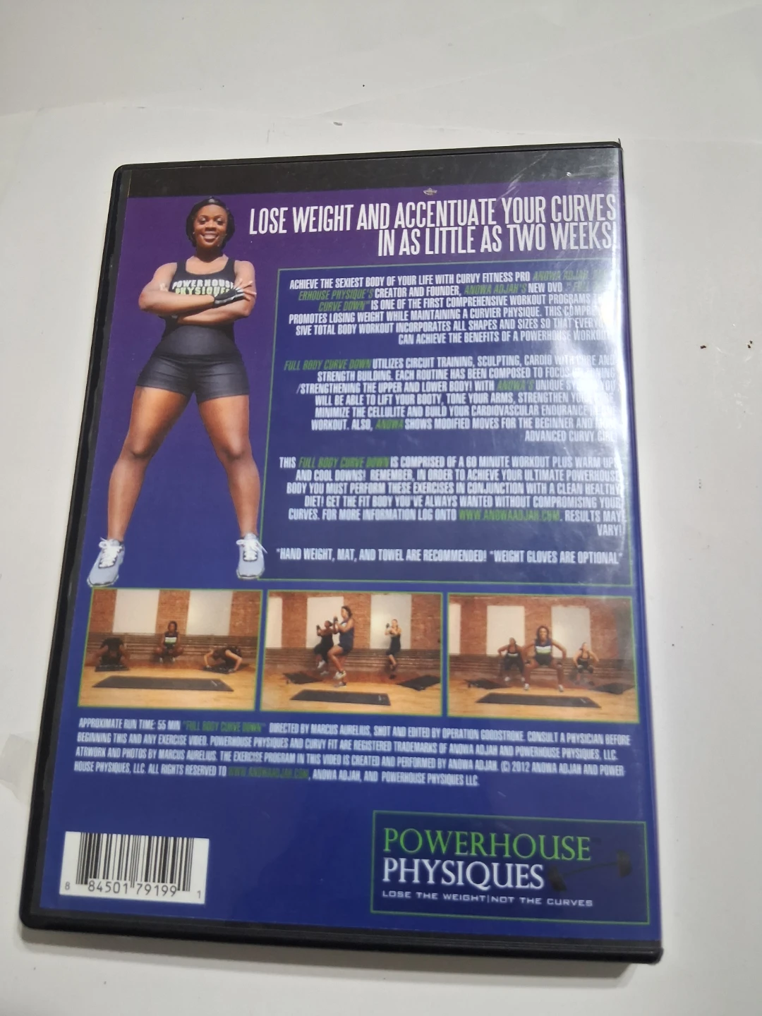 Powerhouse Physiques Full Body Curve Down DVD - photo 2