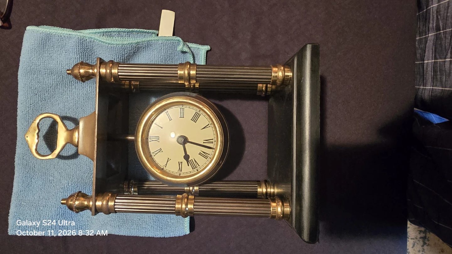 Bombay Company Table Clock - photo 2