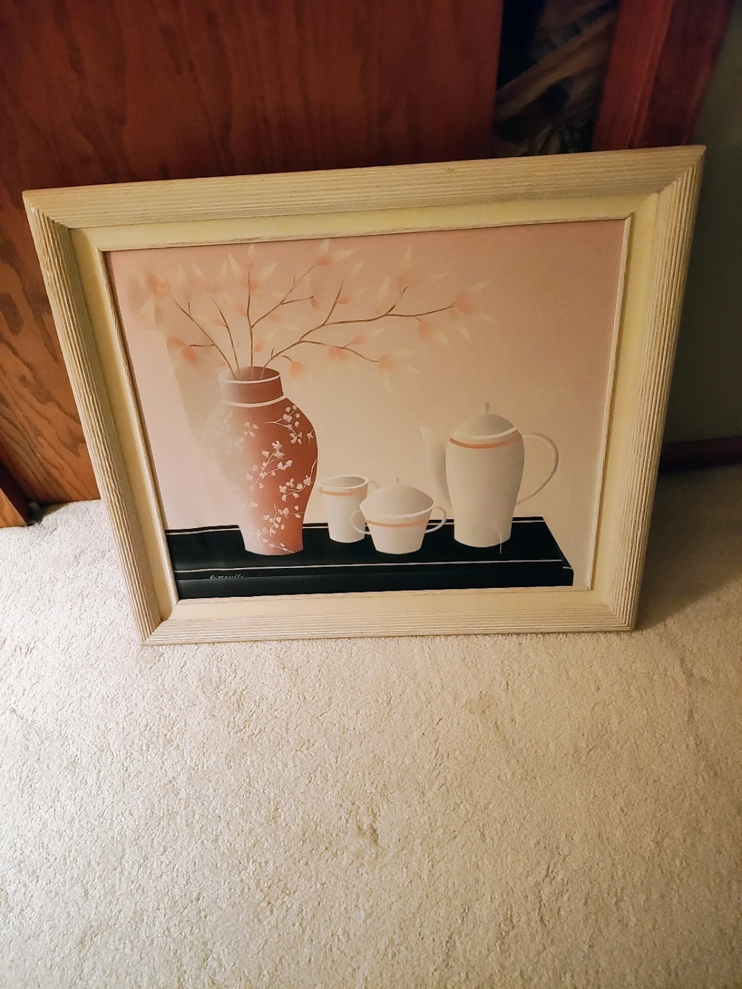 Framed Still Life Painting