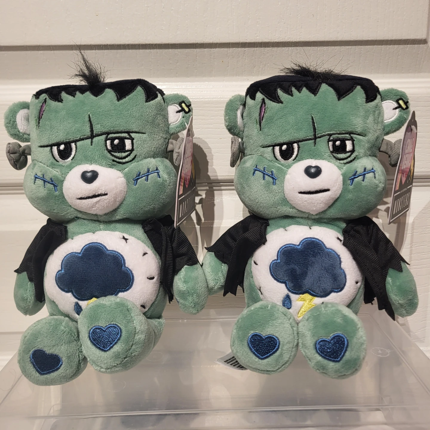 Care Bears x Universal Monsters Grumpy Bear Frankenstein Plush