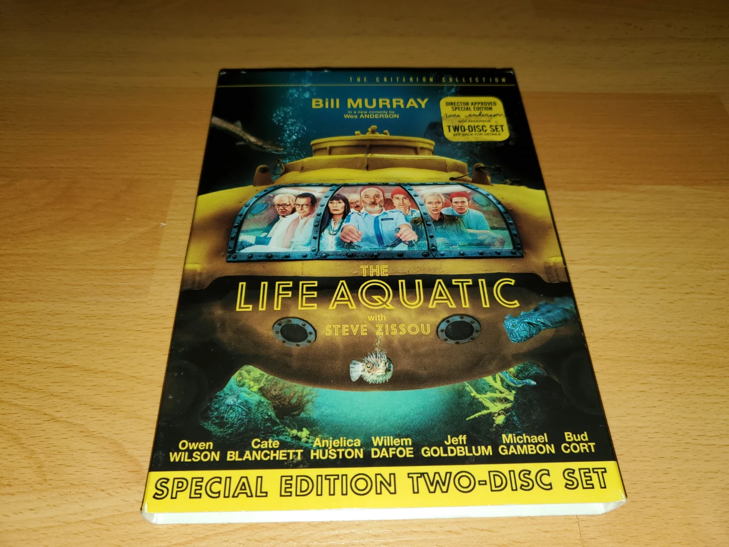 The Life Aquatic with Steve Zissou Criterion DVD