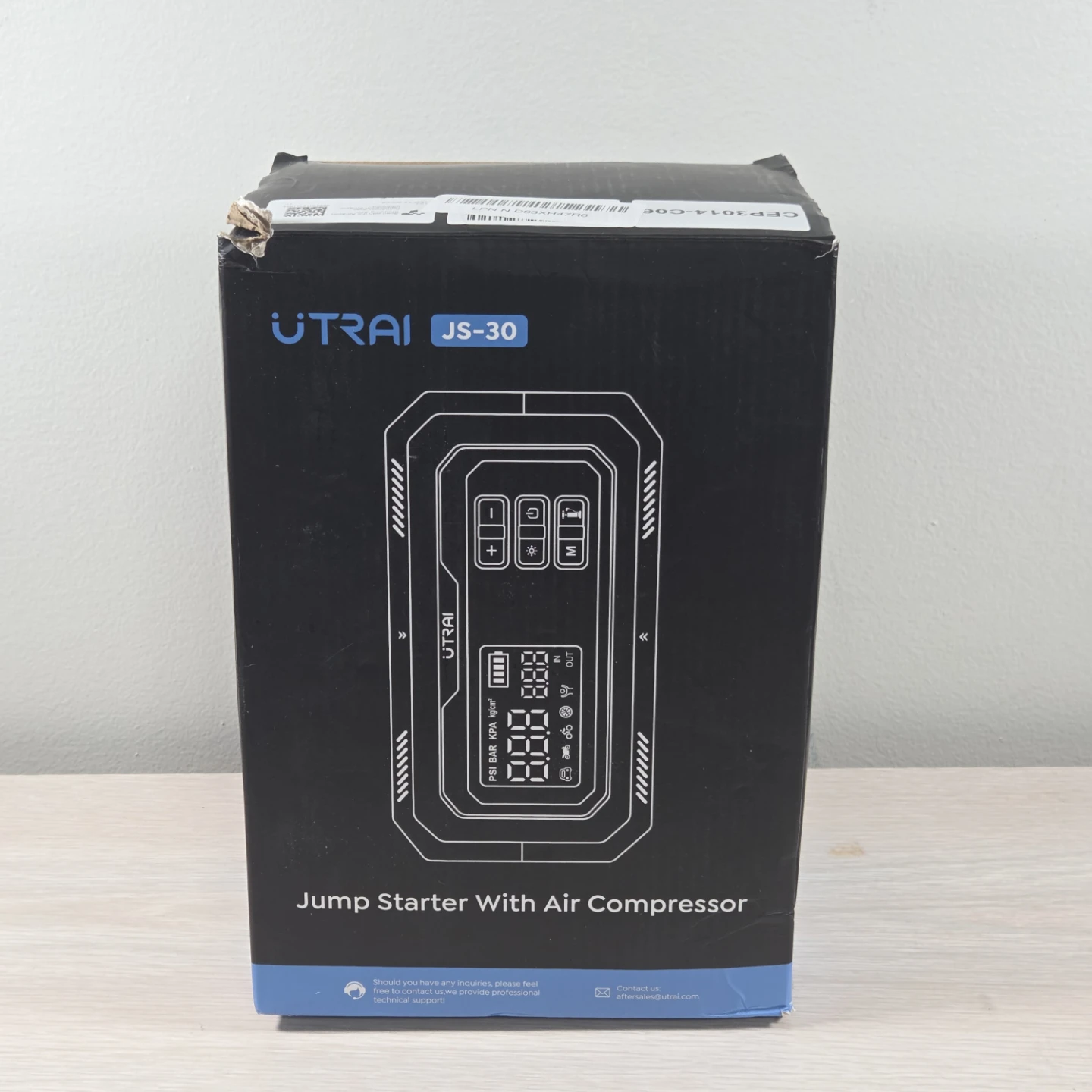 Jump Starter with Air Compressor
