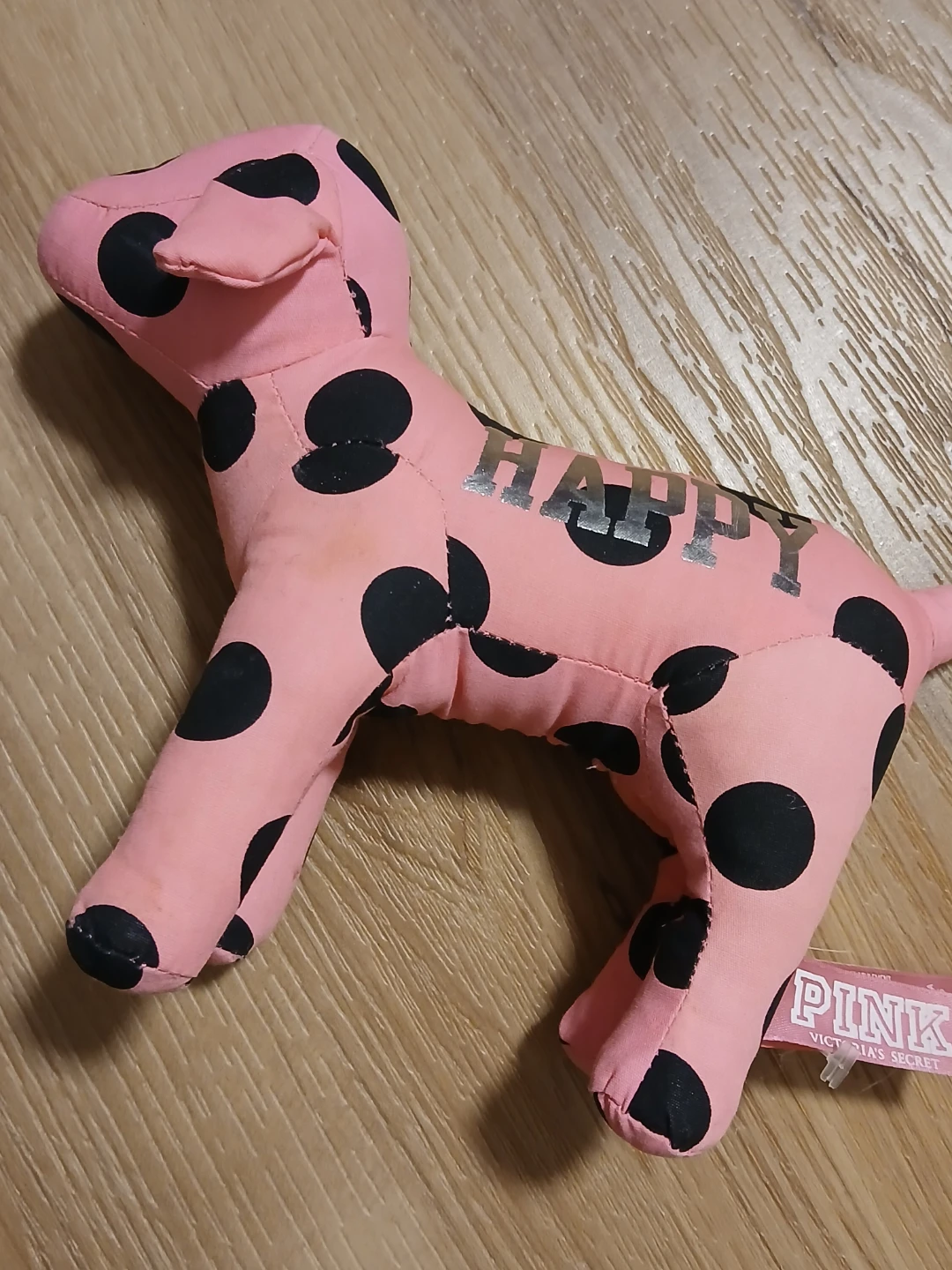 Victoria's Secret PINK Polka Dot Plush Dog