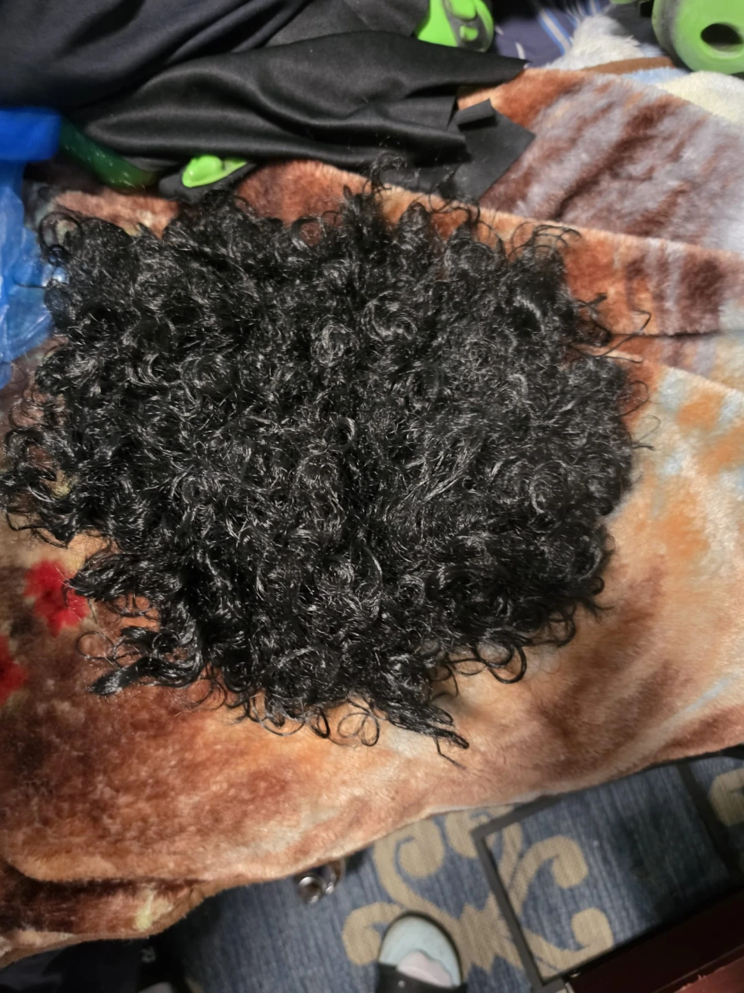 Two Curly Afro Wigs