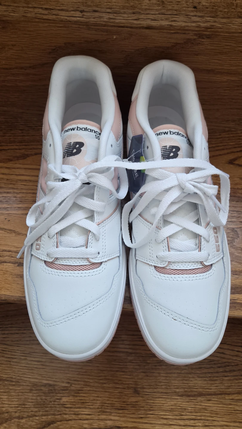 New Balance 550 Women's Sneakers - White/Pink - photo 3