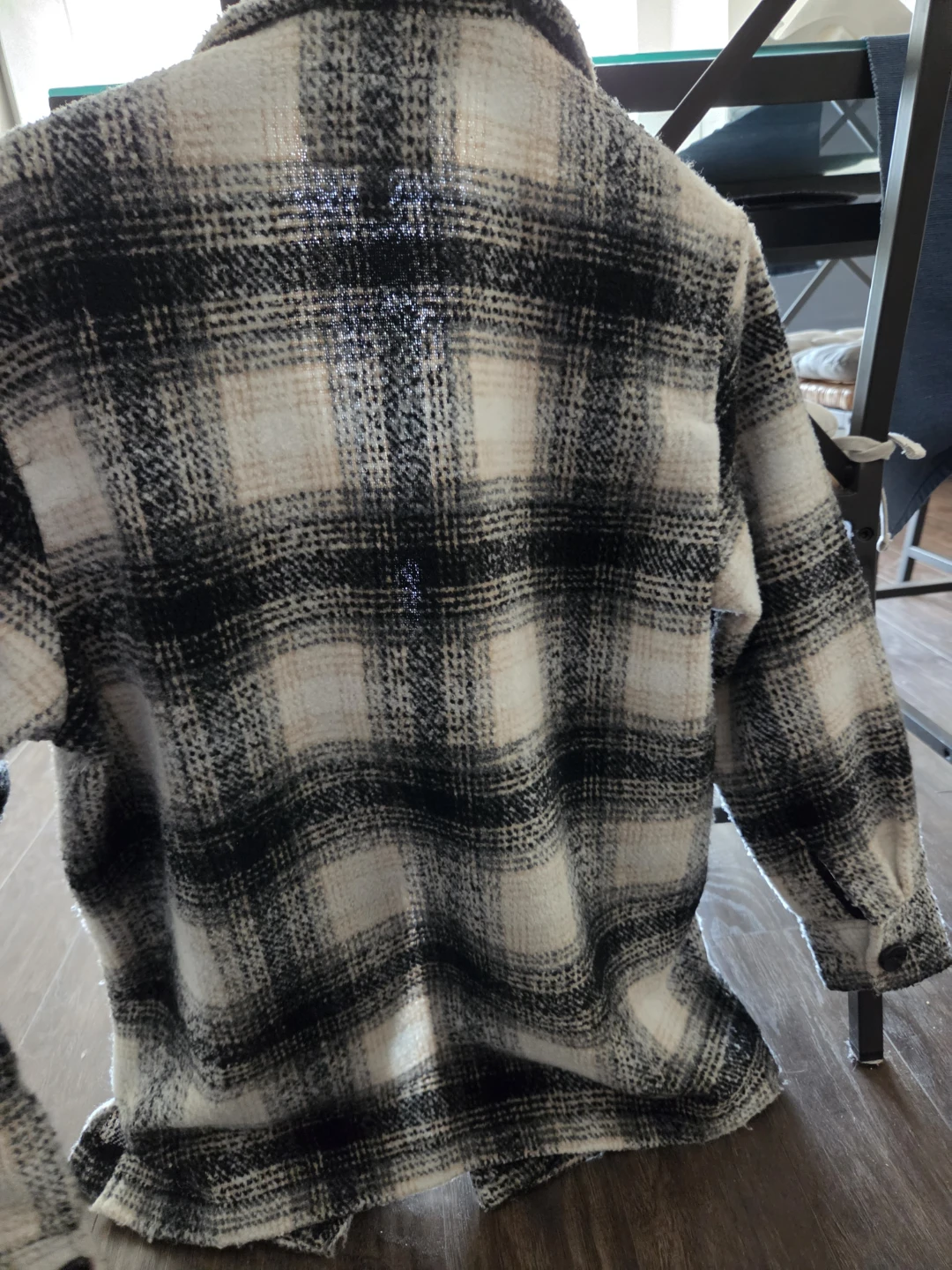 Only Plaid car coat xsmall-small - photo 2