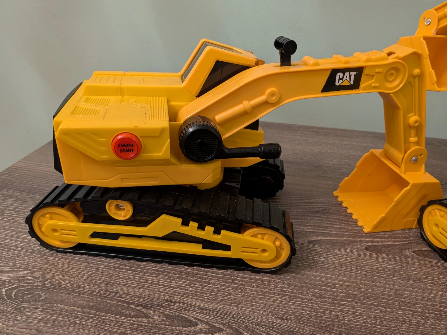 Two CAT Excavator Toy Construction Vehicles - photo 4
