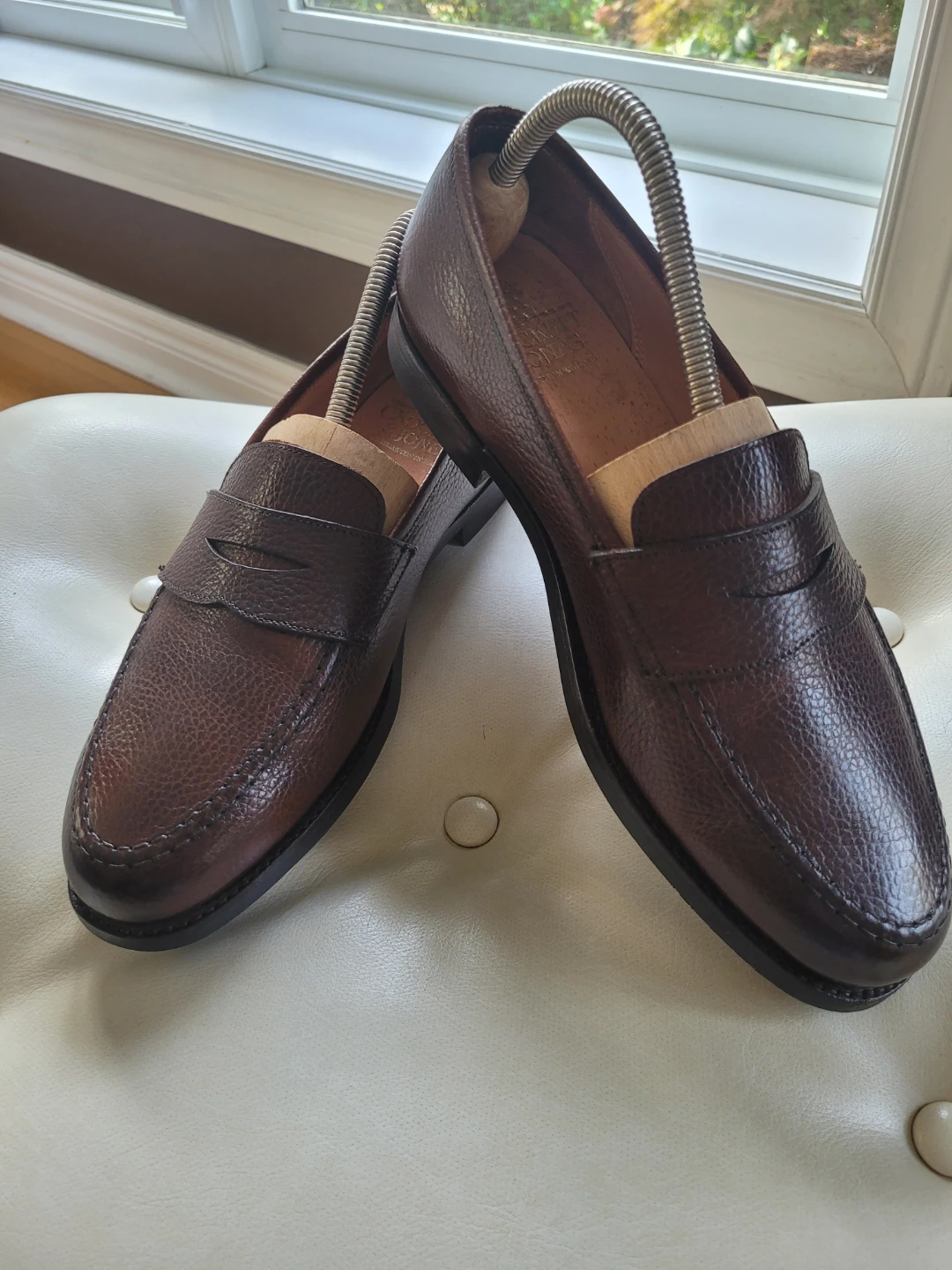 Crockett & Jones Boston Penny Loafers
