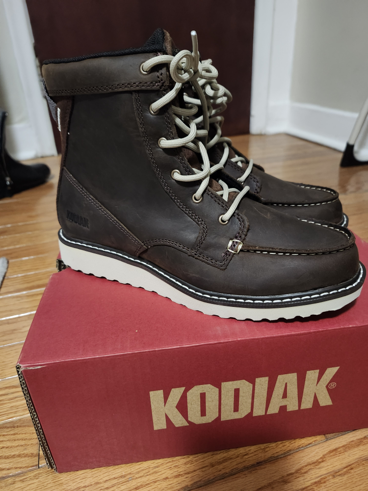 Kodiak Womens Brown Leather Boots