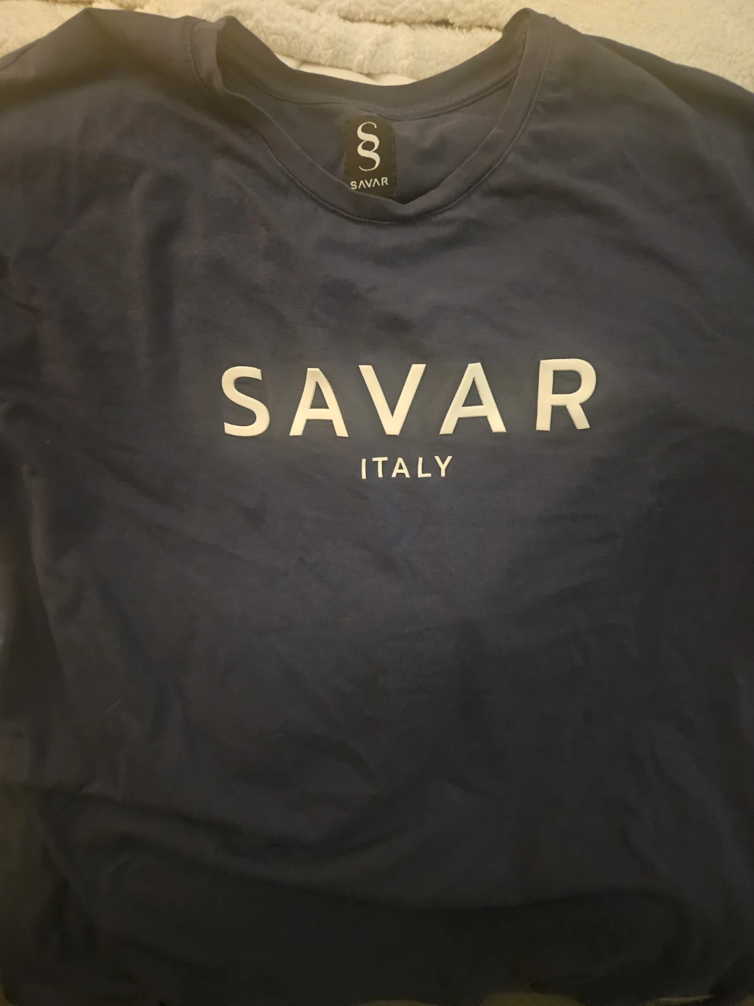 SAVAR Italy Blue T-Shirt Size 4XL