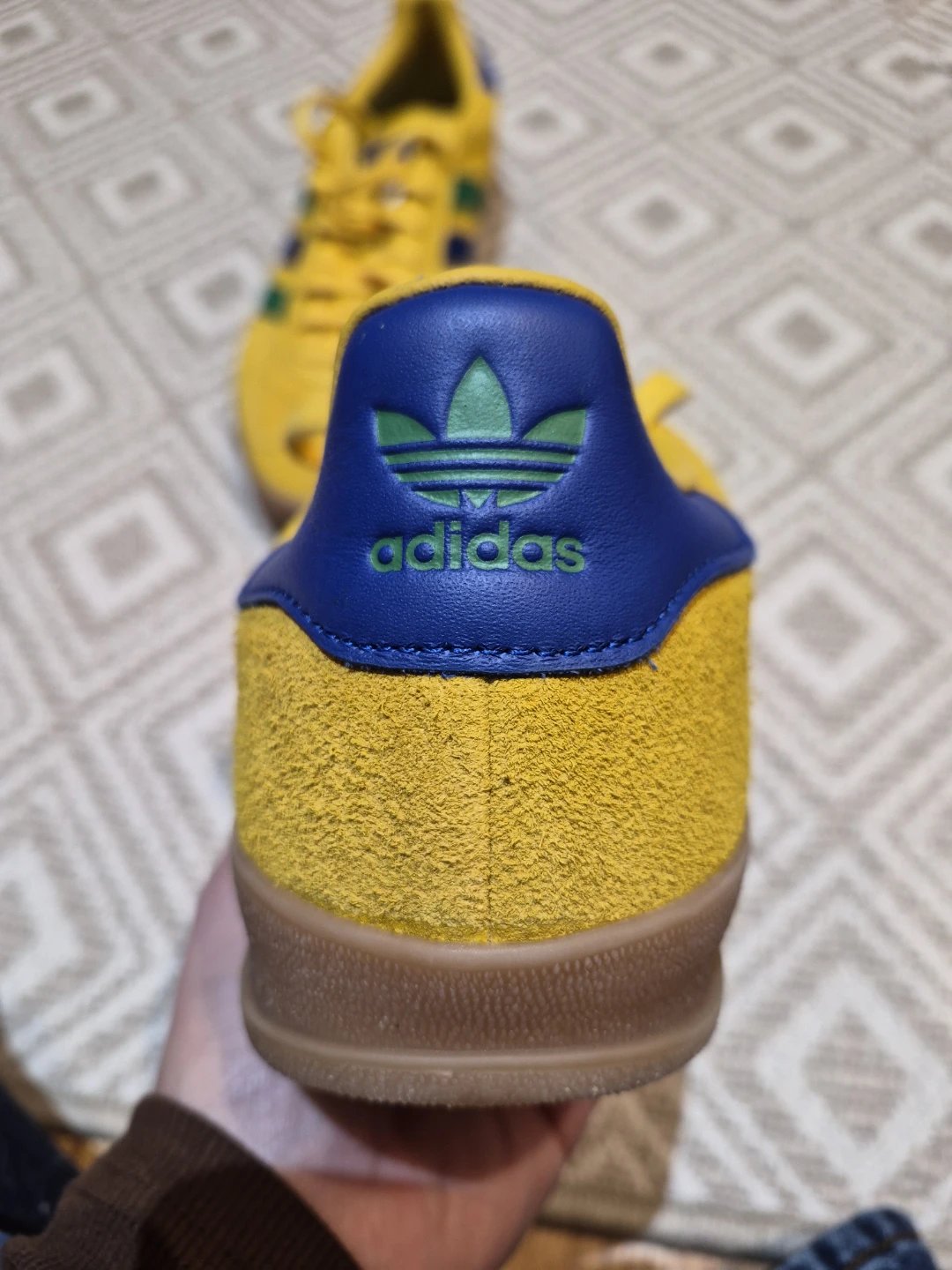 Adidas Gazelle Yellow Suede Sneakers - photo 4