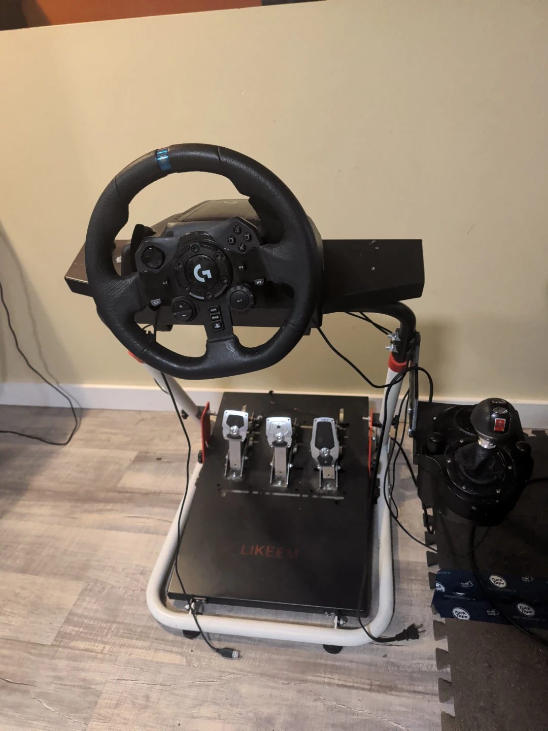 Logitech G923 Racing Wheel and Pedals with Stand
