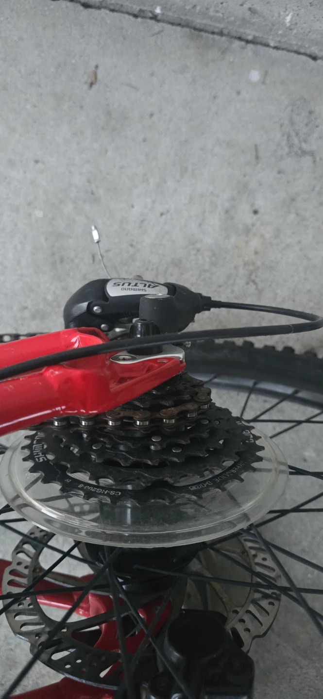 Kids MTb Bike - MEC DASH Red Mountain Bike with Shimano Altus - photo 2