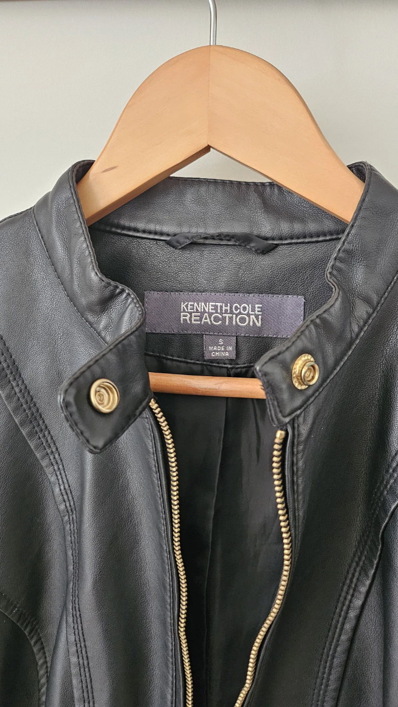 Kenneth Cole Reaction Faux Leather Jacket - photo 3