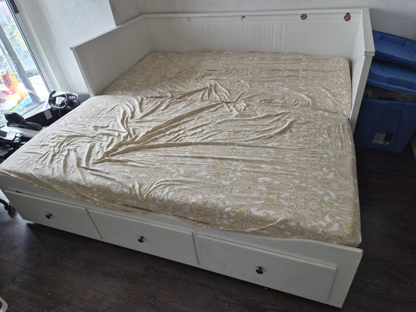 White IKEA Hemnes Daybed only frame,   mattress not included - photo 3