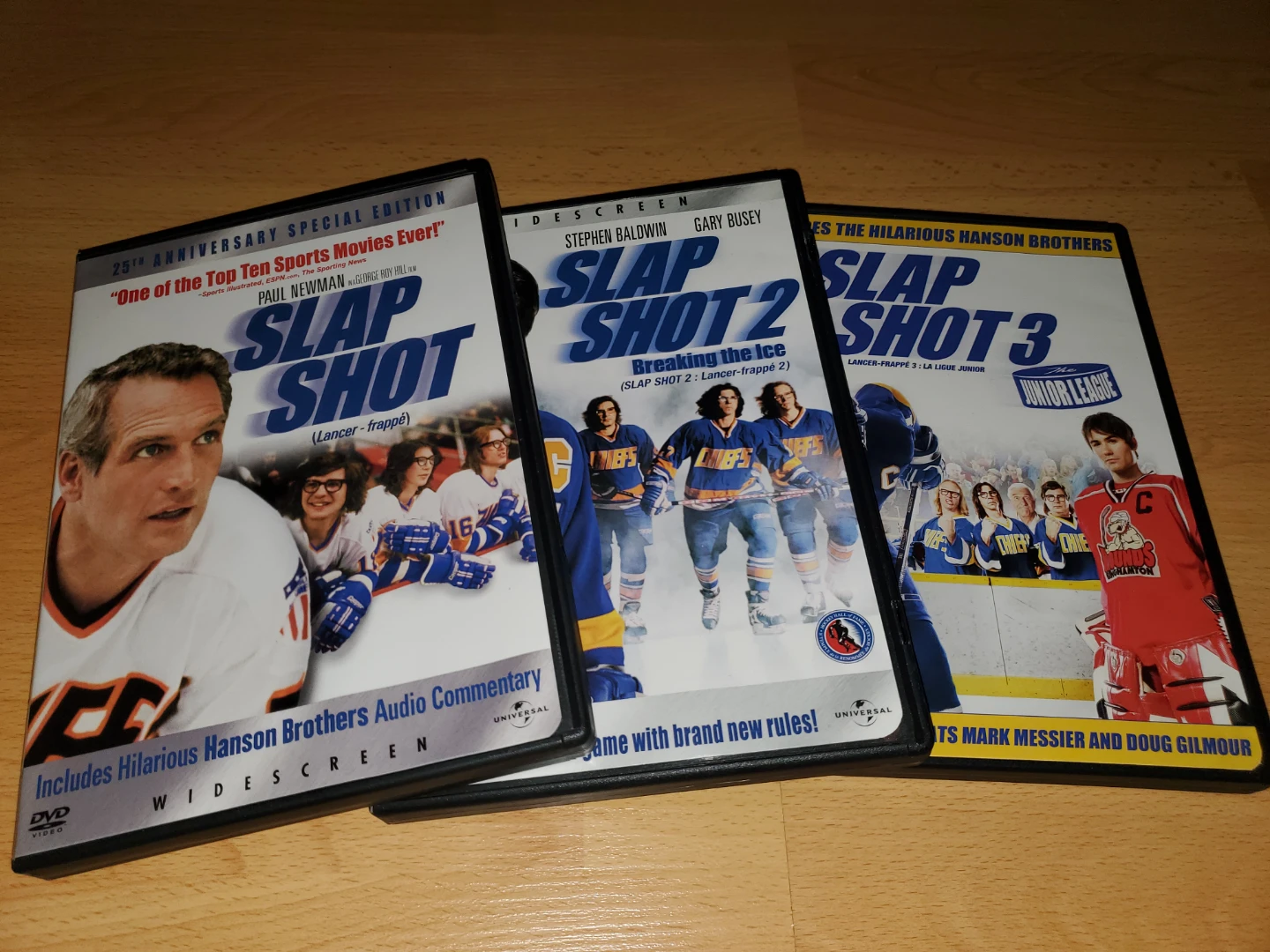 Slap Shot Movie Trilogy DVD Set