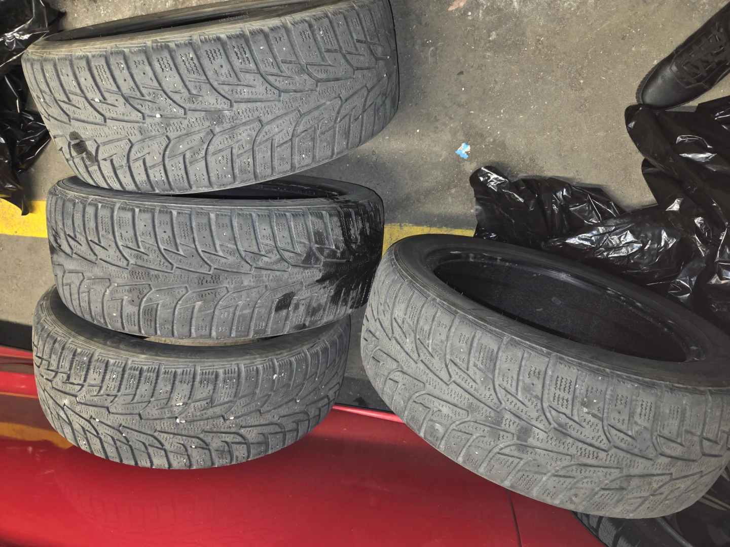 4 Hankook Winter i*Pike RS Tires 215/50R17 - photo 2