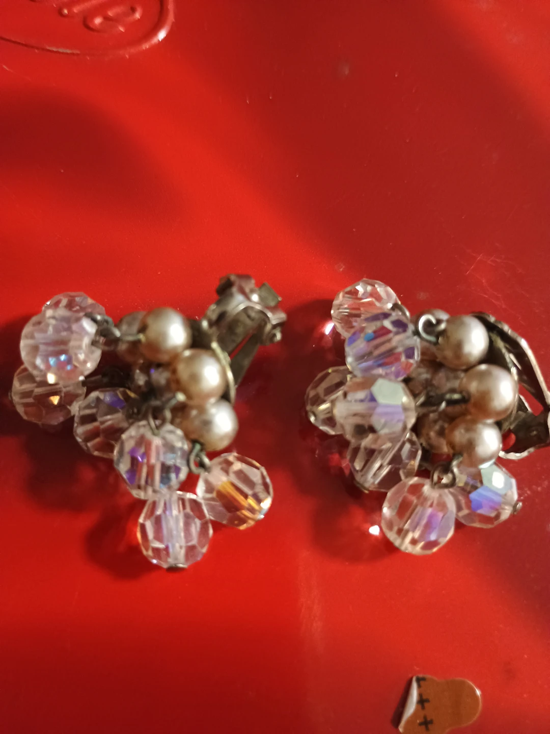 Assorted Vintage Brooches and Earrings - photo 3