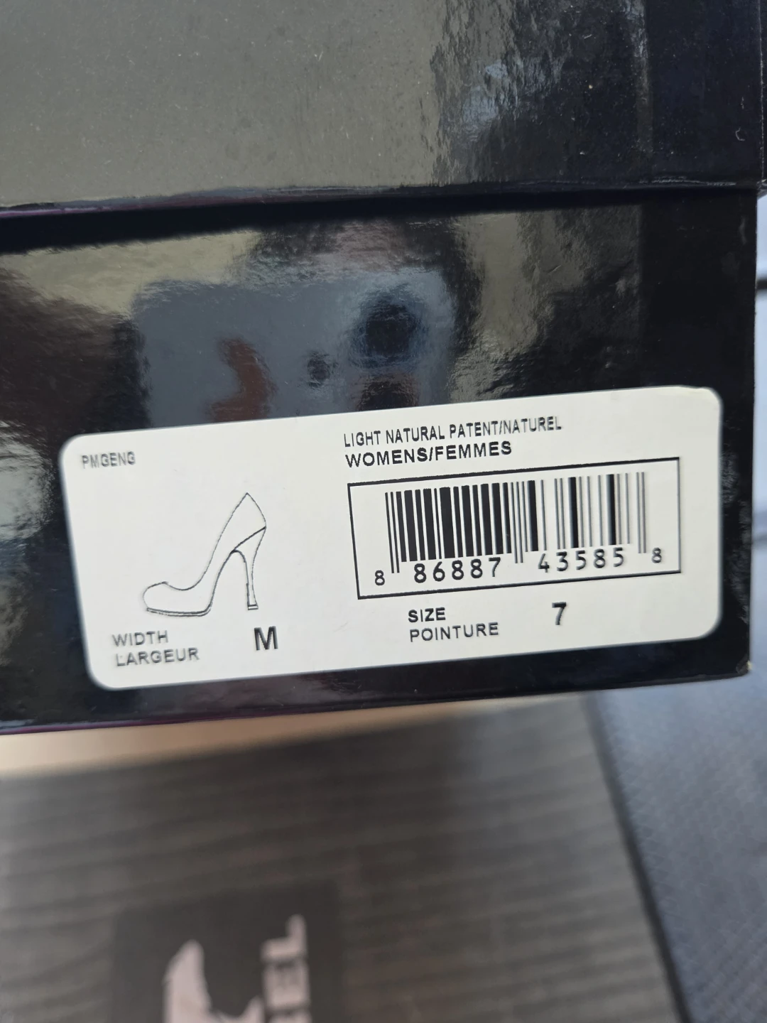 Coach Black Patent Peep-Toe Heels - Size 7.5 - photo 2